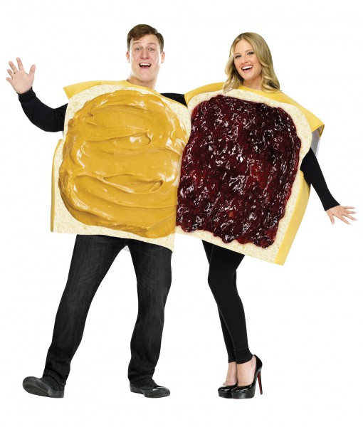 Adult Peanut Butter and Jelly Costume