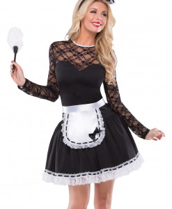 Womens Exotic French Maid Costume