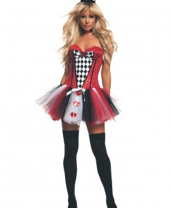 Women's Feisty Queen of Hearts Costume