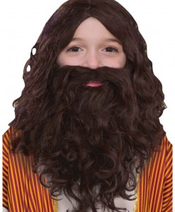 Child Biblical Wig and Beard Set