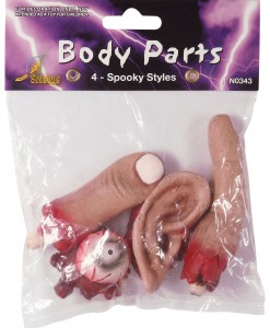 Severed Body Parts Set