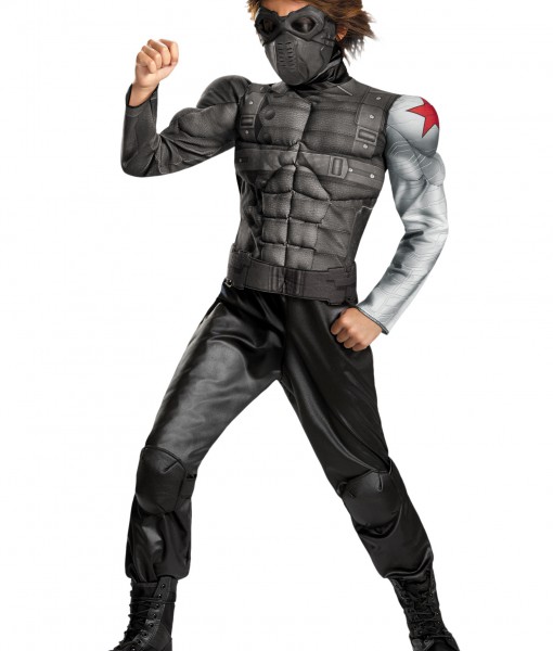Kids Winter Soldier Classic Muscle Costume