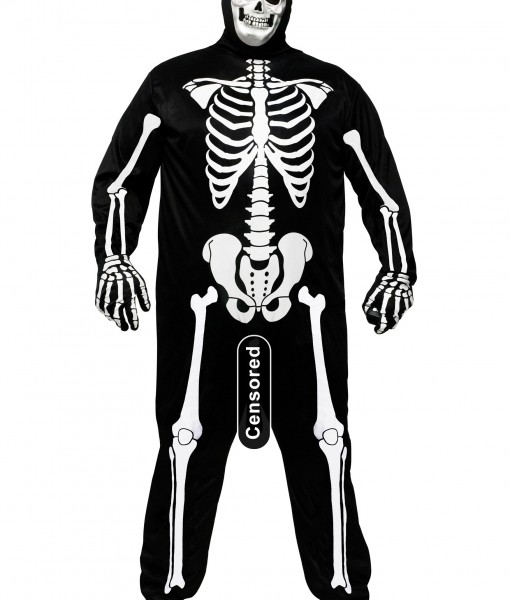 Plus Size Skele-Boner Costume