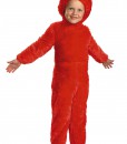 Toddler Furry Elmo Costume