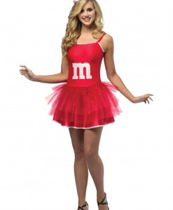 Women's M&M Red Party Dress