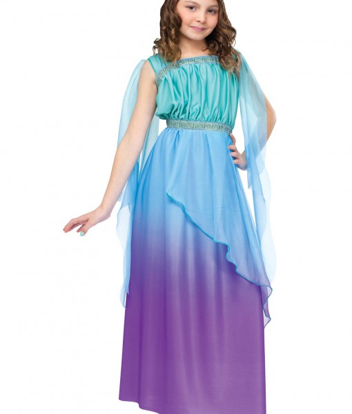 Child Tricolor Ombre Goddess Costume