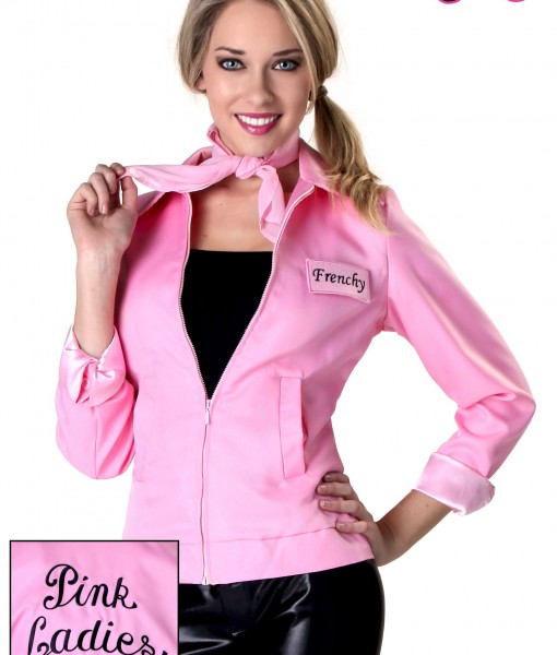 Authentic Grease Plus Size Pink Ladies Jacket