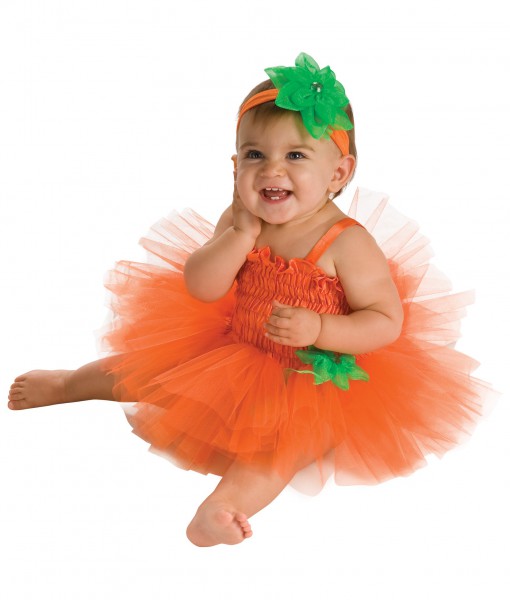 Infant Pumpkin Tutu Dress