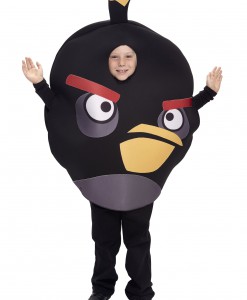 Kids Black Angry Bird Costume