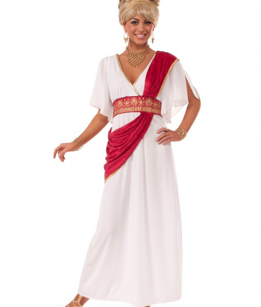 Grecian Gown w/ Red Sash