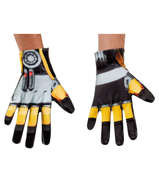 Adult Transformers 4 Bumblebee Gloves