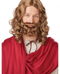 Adult Jesus Wig and Beard
