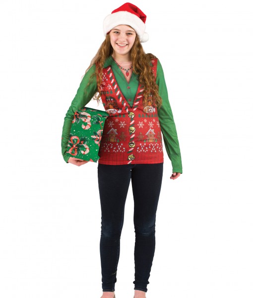 Womens Ugly Christmas Sweater Vest