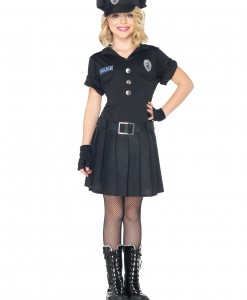 Girls Playtime Police Costume