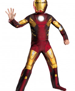 Child Avengers Iron Man Mark VII Costume