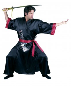 Black Samurai Adult Costume