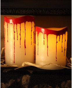 Bloody Dripping Candle Set