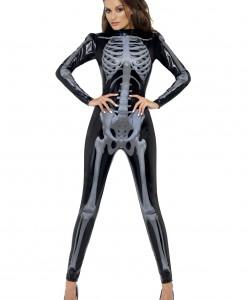 Womens Fever Skeleton Costume