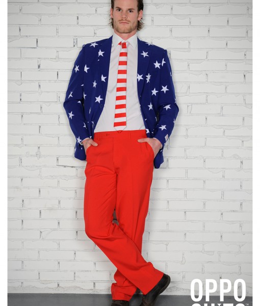 Men's OppoSuits Stars and Stripes Suit