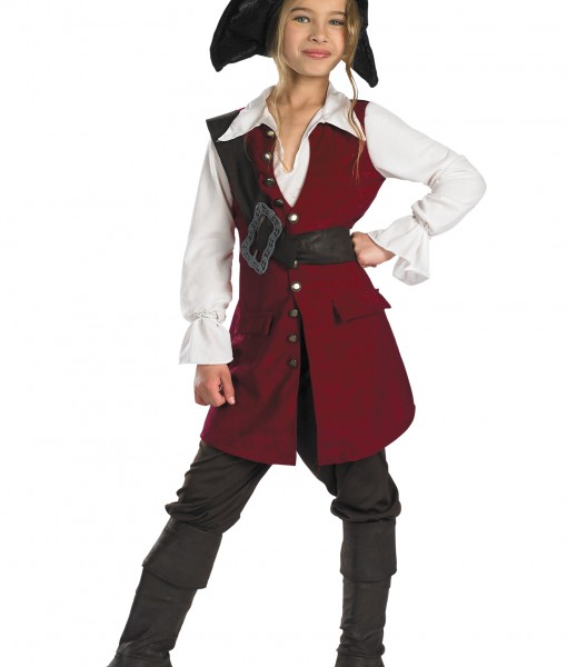 Kid's Elizabeth Swann Pirate Costume