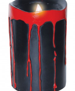 Black Blood Dripping Candles