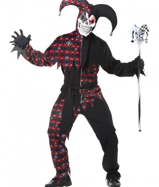 Adult Sinister Jester Costume