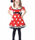 Girls Adorable Miss Mouse Costume