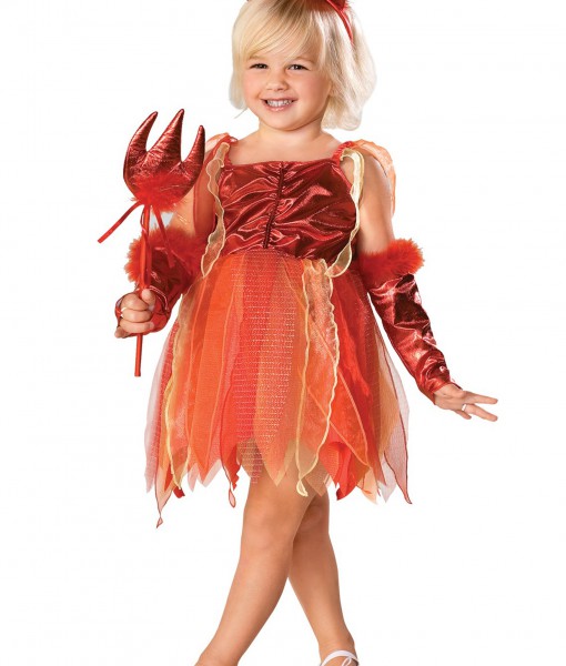 Girls Toddler Devil Costume