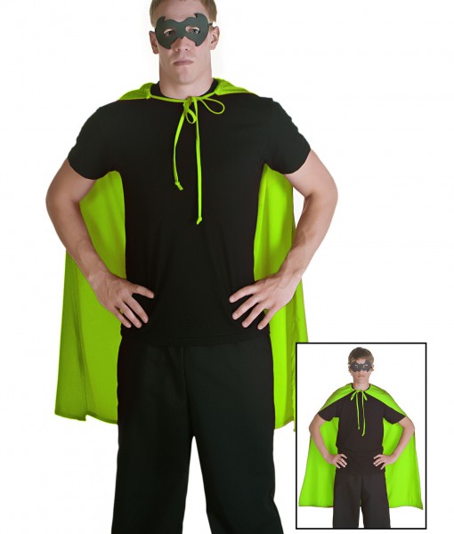 Green Superhero Cape