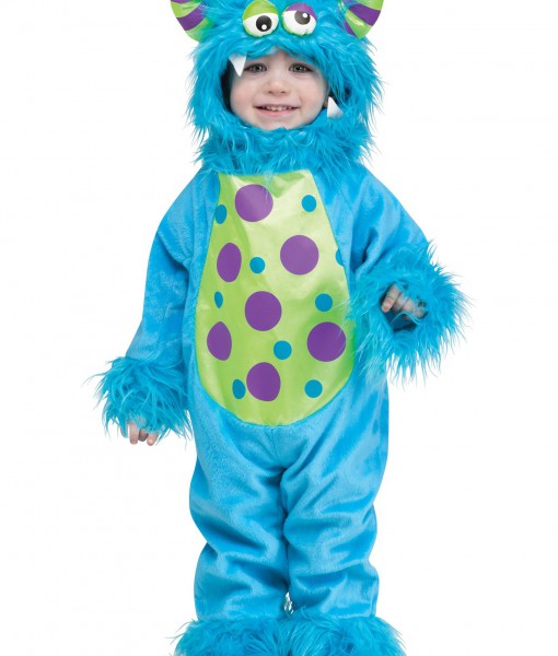 Toddler Lil Monster Blue Costume