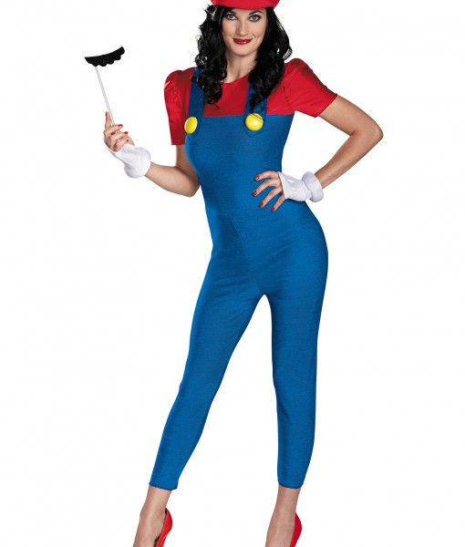 Women's Deluxe Mario Costume