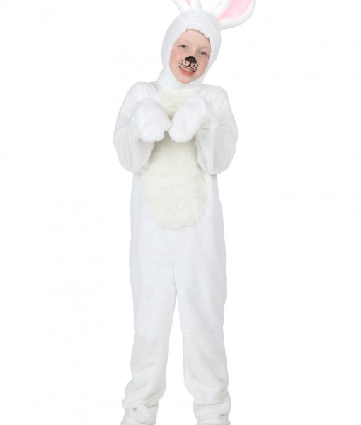Kids White Bunny Costume