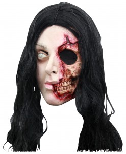 Pretty Zombie Woman Mask