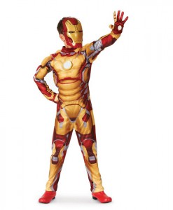Iron Man 3 Mark 42 Muscle Light Up Child Costume