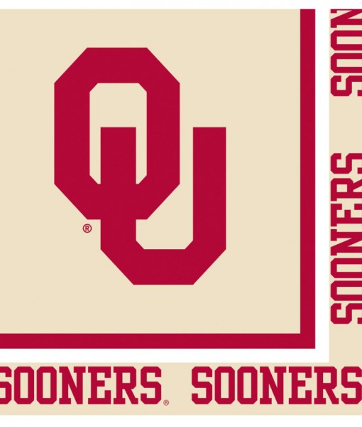Oklahoma Sooners - Lunch Napkins (20 count)