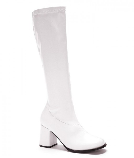 Gogo (White) Adult Boots - Clearance Sizes 6.5 - 10.5