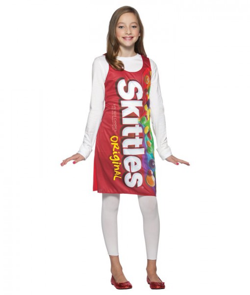 Skittles Tank Dress Tween/Teen Costume