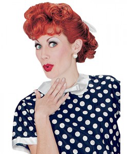 I Love Lucy Adult Wig