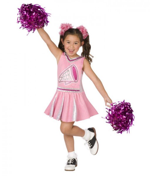 Pink Cheerleader Child Costume