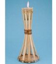 Natural Bamboo Mini Table Torch
