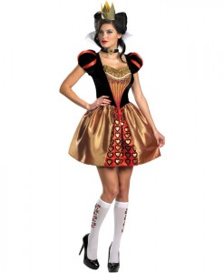 Alice In Wonderland Movie - Sassy Red Queen Adult Costume