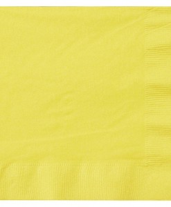 Mimosa (Light Yellow) Lunch Napkins (50 count)