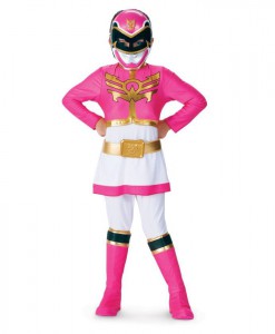 Deluxe Pink Power Ranger Megaforce Child Costume