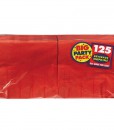 Apple Red Big Party Pack - Beverage Napkins (125 count)