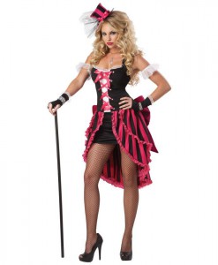Parisian Showgirl Dress Costume