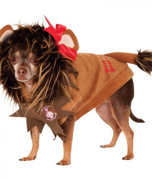 Wizard Of Oz - Cowardly Lion Dog Costume