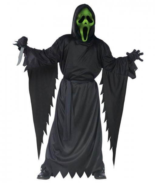 Scream - Lite-Up Ghost Face Child Costume