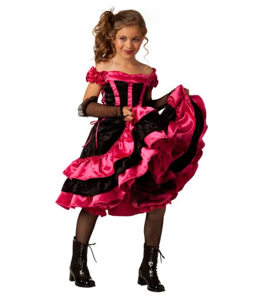 Can Can Dancer Child Costume