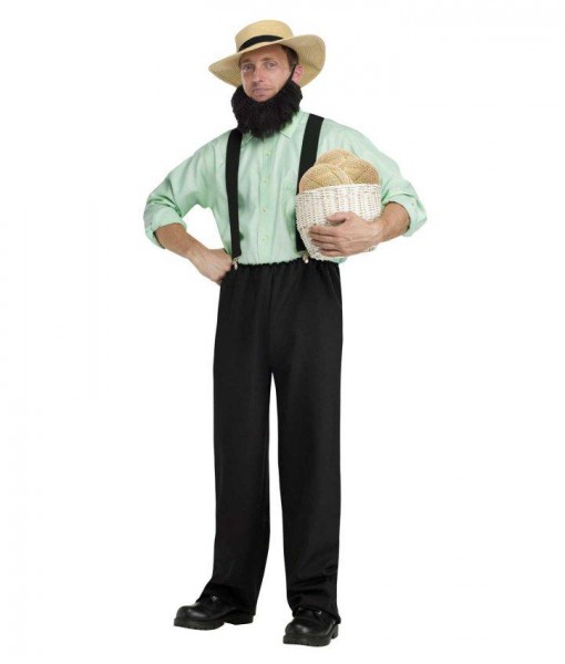 Black Adult Amish Costume