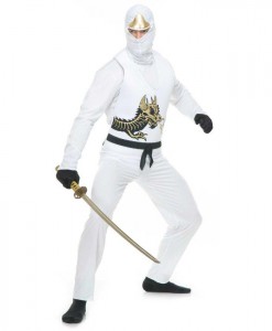 White Ninja Adult Avengers Series II Costume
